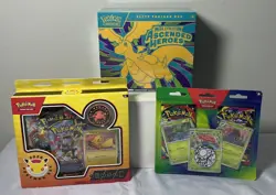 Pokemon TCG Lot of 3 Items as Pictured - Ascended Heroes ETB & More See Pictures - Image 1