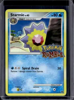2009 Pokemon Pokemon Rumble Starmie #5/16 - Image 1