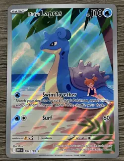 Misty's Lapras - NM - 194/182 Sv10: Destined Rivals - Pokemon TGC - Image 1