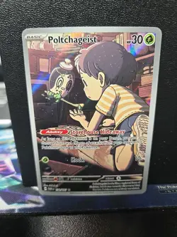 Poltchageist Holo Illustration Rare Pokemon TCG Card Twilight Masquerade 171/167 - Image 2