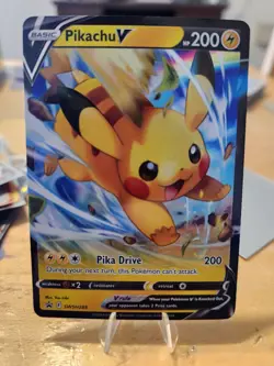 Pikachu V SWSH285 - Black Star Promo - Ultra Rare Holo Pokemon Card Near Mint - Image 1