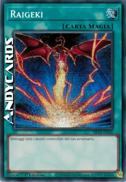 RAIGEKI • Segreta Prismatica • MP24 IT056 • 1Ed • Yugioh! • ANDYCARDS - Image 1