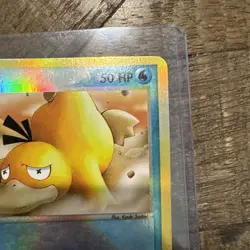 Psyduck 73/100 Sandstorm Reverse Holo Pokemon LP+ - Image 3