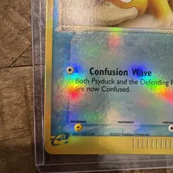 Psyduck 73/100 Sandstorm Reverse Holo Pokemon LP+ - Image 5