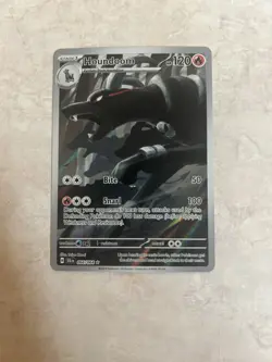 Pokemon Houndoom 066/064 Sv: Shrouded Fable Illustration Rare Full Art Holo - Image 1