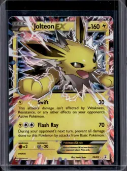 2016 Pokemon Generations Jolteon Holo #28/83 - Image 1