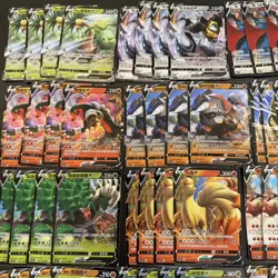 Pokemon TCG S-Chinese RR Ninetales/Gallade/Kleavor/Houndoom/Torkoal Lot*100 HV19 - Image 2