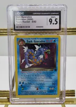 Pokemon Dark Gyarados Team Rocket 2000 Holo 8/82 CGC Grade 9.5 MINT+ - Image 1
