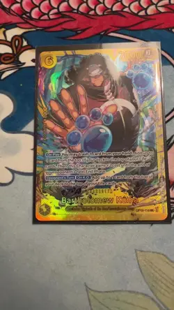 Bartholomew Kuma SEC OP12-119 Legacy of the Master One Piece Card Game English - Image 2