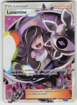 Lusamine (Full Art) Ultra Rare SM - Ultra Prism 153/156 Pokemon - Image 1