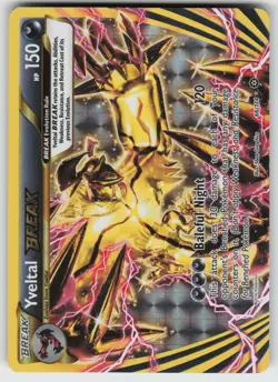 Yveltal BREAK Rare BREAK XY - Steam Siege 66/114 Pokemon - Image 1