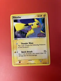 2006 Pokemon EX Holon Phantoms Pikachu Holo 78/110 Moderately Played - Image 1