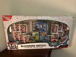Pokemon TCG Scarlet & Violet 151 Blooming Waters Premium Collection Box Sealed - Image 1