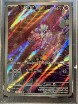Tinkatink 216/193 Sv02: Paldea Evolved Holo PSA 10 Pokemon - Image 2