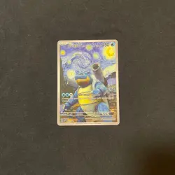 Pokemon Card Van Gogh Museum Blastoise - Image 1
