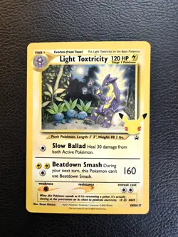 Pokemon TCG - Light Toxtricity SWSH137 Black Star Promo Holo - Image 1