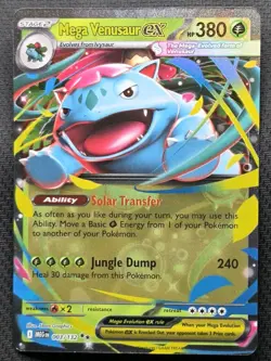 Pokemon Mega Venusaur ex 003/132 Double Rare Mega Evolution NM Pack Fresh! - Image 1