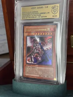 Yu-Gi-Oh, Horus der Schwarzflammendrache LV8, 2004, SOD-DE008, 1st. Edition - Image 1