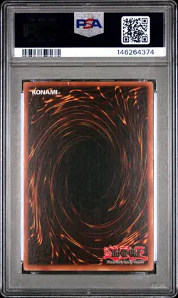 2002 YU-GI-OH! LEGEND OF BLUE EYES WHITE DRAGON 1ST EDITION POT OF GREED PSA 8 - Image 2