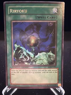 YUGIOH - RIRYOKU - SOI - LIMITED EDITION - MP - SECRET RARE - Image 1