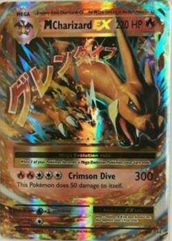 MEGA Charizard EX ULTRA RARE 13/108 Pokemon Card TCG XY Evolutions HOLO NM M - Image 1