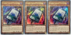 3 x DRL3-EN034 Flower Cardian Paulownia - Ultra Rare 1st Edition LP/NM YuGiOh - Image 1