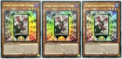 3 x BLAR-EN029 Flower Cardian Cherry Blossom - Ultra Rare 1st Edition LP/NM - Image 1