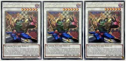 3 x INOV-EN043 Flower Cardian Boardefly - Rare 1st Edition Near Mint YuGiOh - Image 1