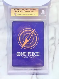 Roronoa Zoro 2022 One Piece SUPER PRE-RELEASE ST01-013 SPECIAL RARE BGS 10 ENG - Image 2