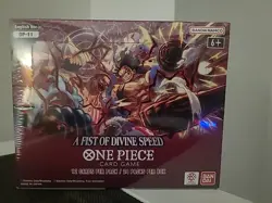 One Piece TCG - OP-11- A Fist Of Divine Speed - Booster Box Brand New - SEALED - Image 1