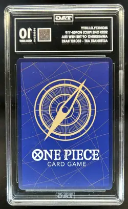 2023 One Piece New Era Monkey.D.Luffy Secret Rare Alt Art #OP05-119 TAG 10 - Image 2