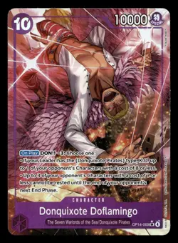 Donquixote Doflamingo OP14-069 The Azure Sea's Seven One Piece NM - Image 1