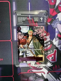 2024 ONE PIECE JPN PROMO 2ND ANNIV COMPLETE GUIDE ZORO-JUUROU PCG 9 JE21 - Image 1