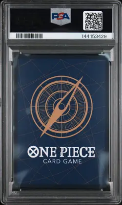 2025 ONE PIECE JPN OP14-THE AZURE SEA'S SEVEN 3RD ANNIV-SILVER #051 BUGGY PSA 10 - Image 2