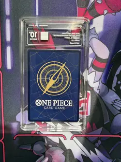 MONKEY D. LUFFY One Piece Chinese 2nd Anniversary OP05-119 PCG 10+ PRISTINE JE21 - Image 2