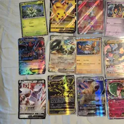 Big Pokemon Holo Card Lot - EX Vmax Vstar McDonalds Promo Reverse Holo Full Art - Image 2