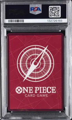 2023 ONE PIECE JPN PROMOS WEEKLY SHONEN JUMP-JANUARY #001 MONKEY D. LUFFY PSA 10 - Image 2