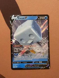 PTCG Eiscue V (055/192) x1 NM promo card from Holiday Calendar - Image 1