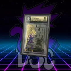 BGS 10 Son Gohan Dragon Ball Super Fusion World Energy Marker #E01-10 Card TCG - Image 1