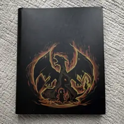 Pokemon Holo Foil Card Lot Full Art Tag Team Pikachu Charizard Custom Binder - Image 1