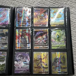 Pokemon Holo Foil Card Lot Full Art Tag Team Pikachu Charizard Custom Binder - Image 4