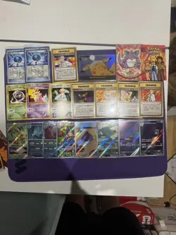 21 VINTAGE & MODERN POKEMON CARDS JAPANESE GYM 2, ILLUSTRATION RATES, TOPPS LOT - Image 1