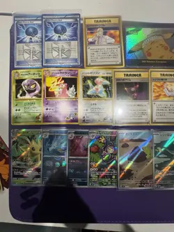 21 VINTAGE & MODERN POKEMON CARDS JAPANESE GYM 2, ILLUSTRATION RATES, TOPPS LOT - Image 2
