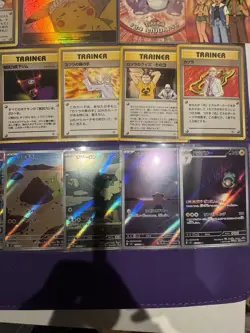 21 VINTAGE & MODERN POKEMON CARDS JAPANESE GYM 2, ILLUSTRATION RATES, TOPPS LOT - Image 4