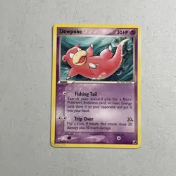 Pokemon TCG 2005 Unseen Forces Regular Base Card -- Slowpoke 72/115 - Image 1