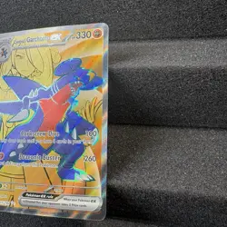 Pokemon TCG Holo Ultra Rare Cynthia’s Garchomp EX Pokemon Card 215/182 - Image 2