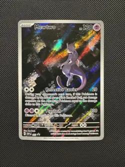Pokemon TCG Mewtwo 052 Sv: Scarlet & Violet Promo Cards Near Mint 151 UPC - Image 1