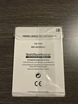 Detective Pikachu Pokemon Card Holo Rare SM190 - Image 2