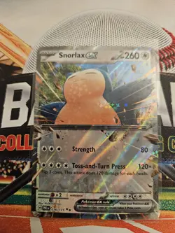 Pokemon TCG Snorlax EX Double Holo Rare Prismatic Card 076/131 Evolutions - Image 1