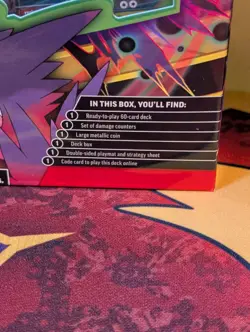 Pokemon TCG Battle Deck Mega Gengar EX Trading Card Game BRAND NEW SEALED - Image 4